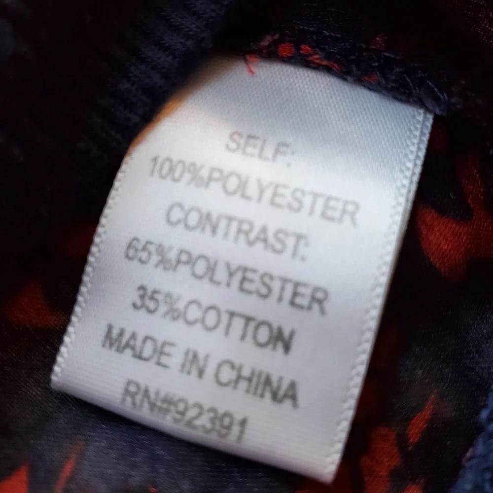 Mason + Mackenszie Navy Sheer Blouse - Picture 4 of 8